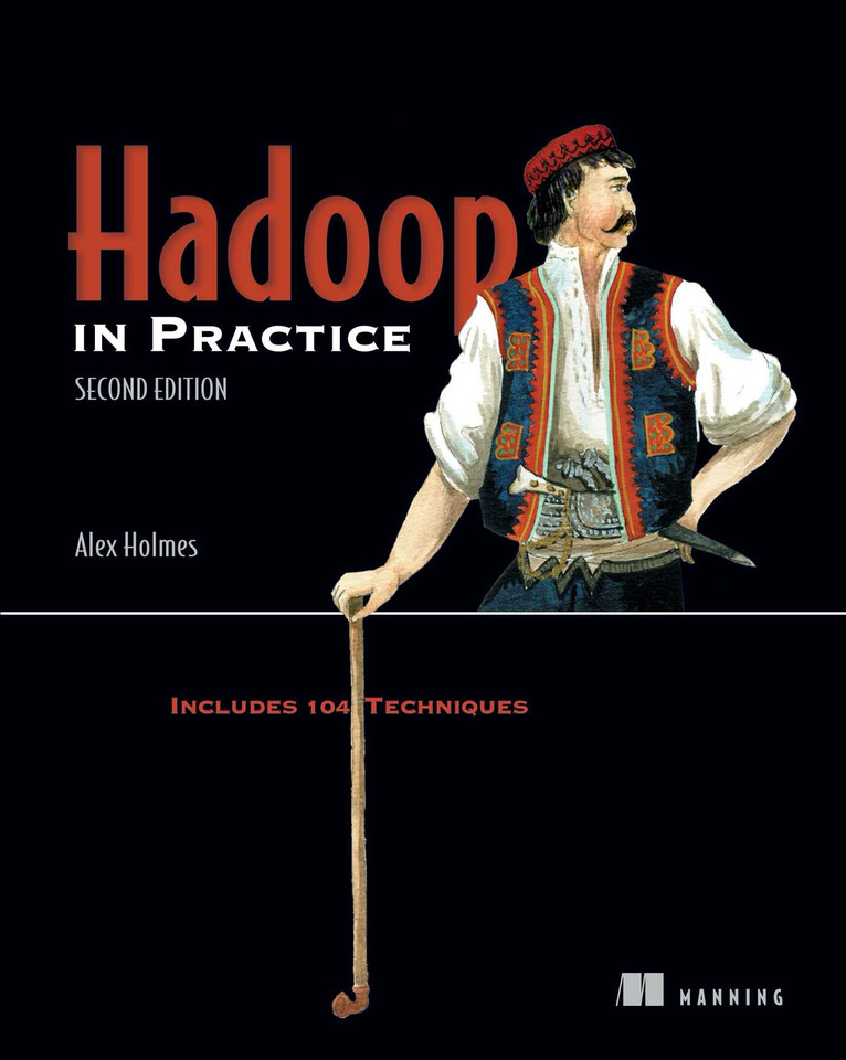 Hadoop in Practice: Includes 104 Techniques book cover by Alex Holmes