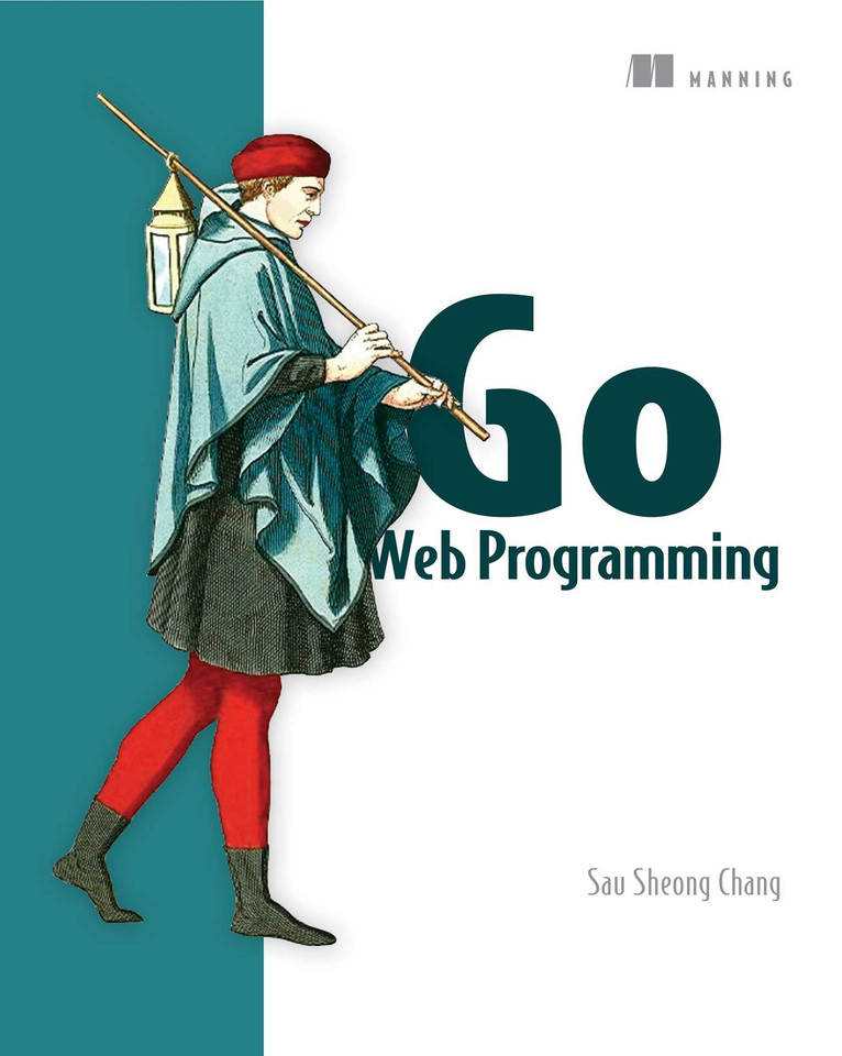 Go Web Programming book cover by Sau Sheong Chang