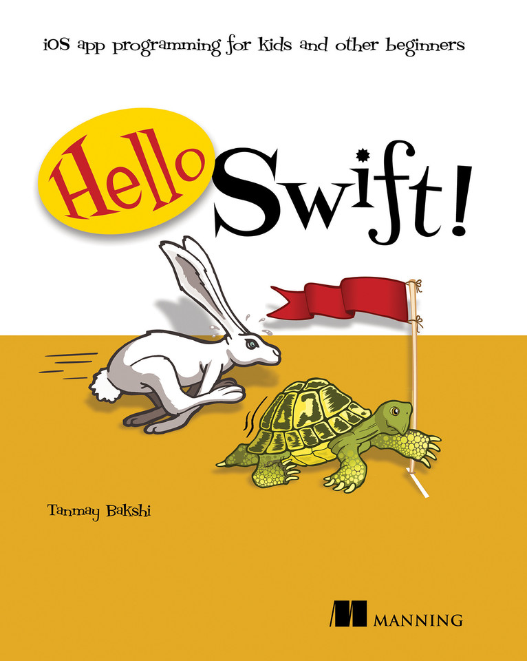 Hello Swift!: iOS app programming for kids and other beginners book cover by Tanmay Bakshi