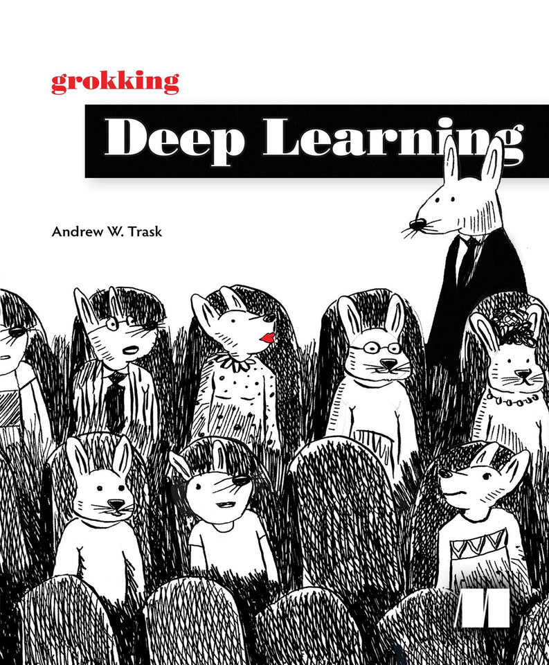 Grokking Deep Learning book cover by Andrew Trask