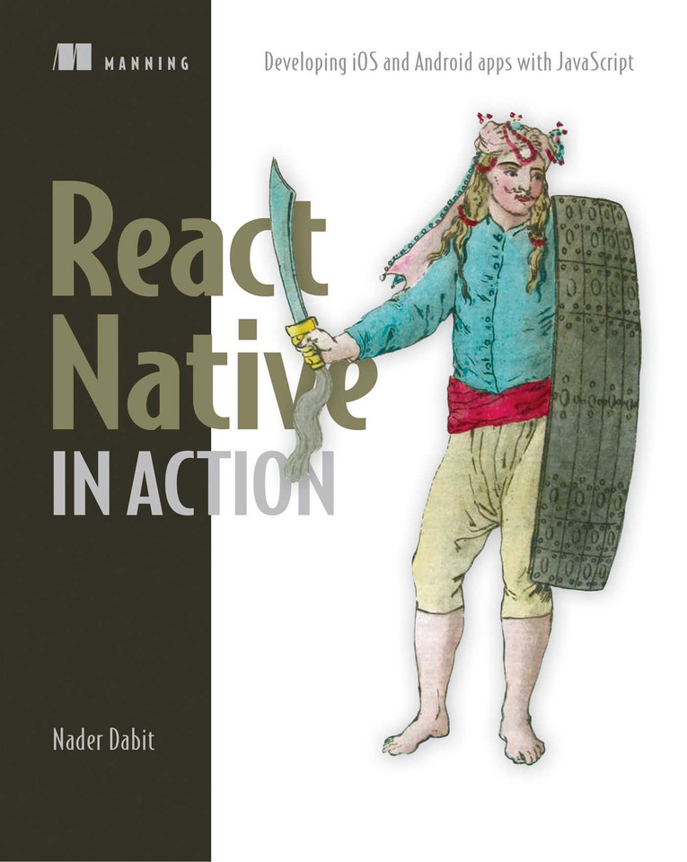 React Native in Action book cover by Nader Dabit