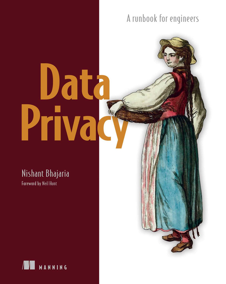Data Privacy: A runbook for engineers book cover by Nishant Bhajaria