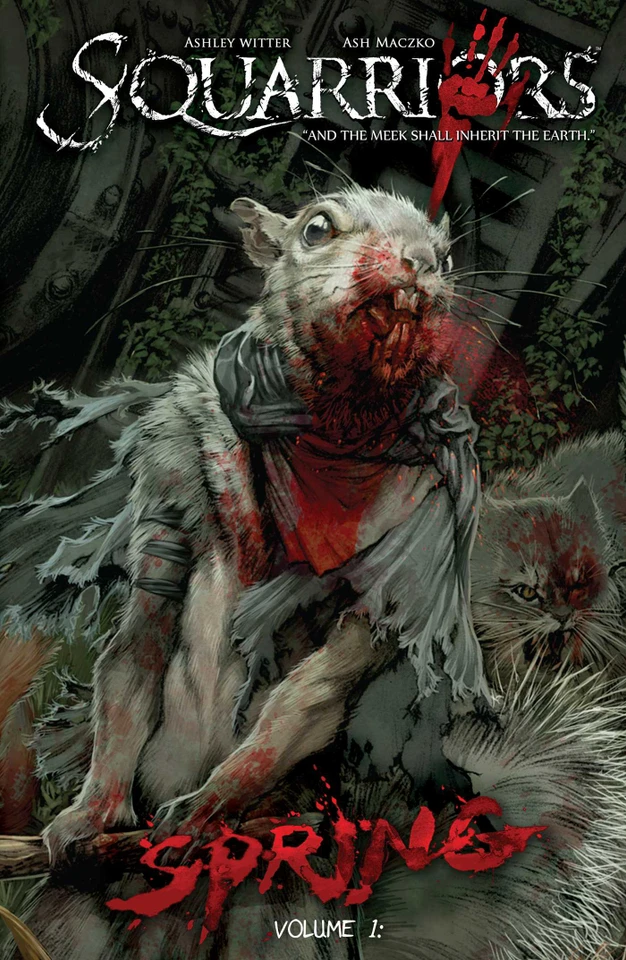 Squarriors book cover by Ash Mazcko