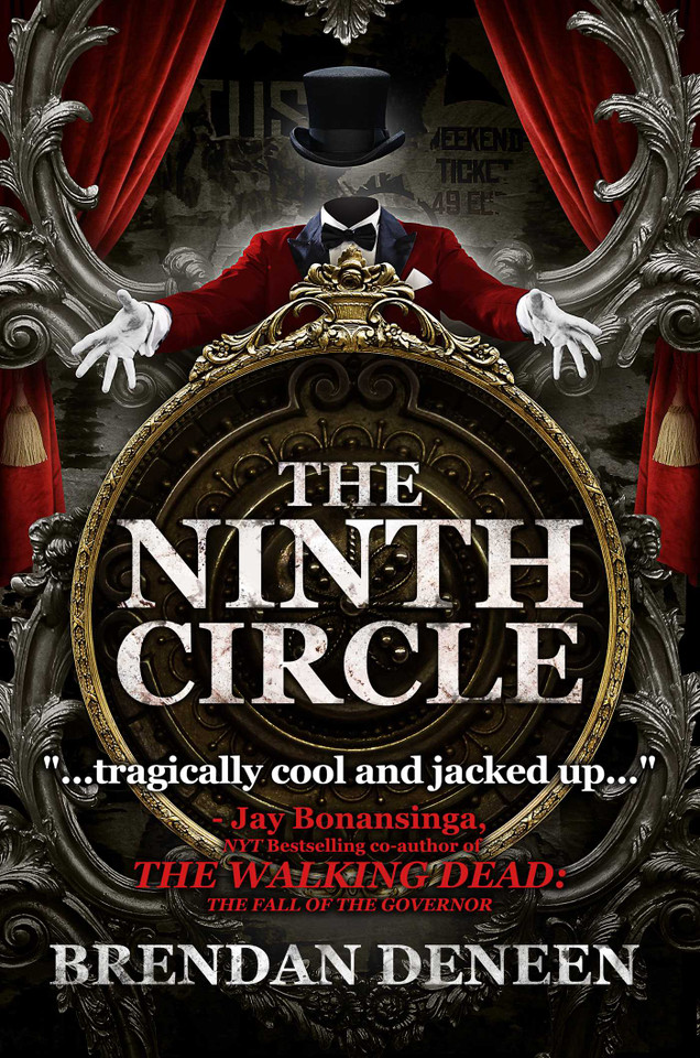 The Ninth Circle book cover by Brendan Deneen