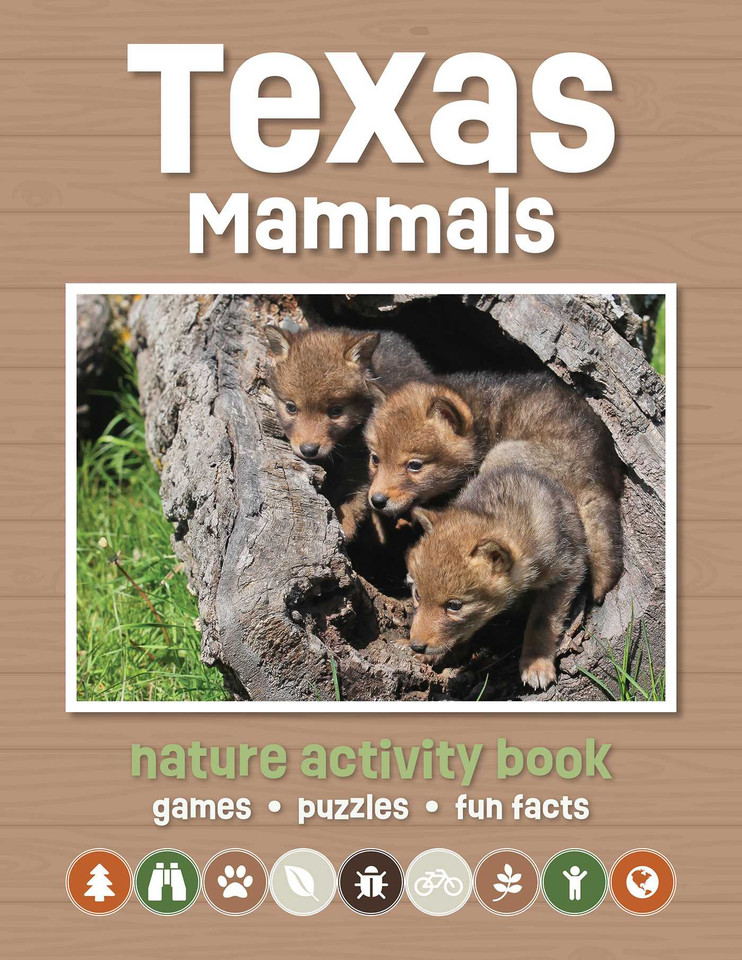 Texas Mammals Nature Activity Book (Nature Activity Book) book cover by Waterford Press