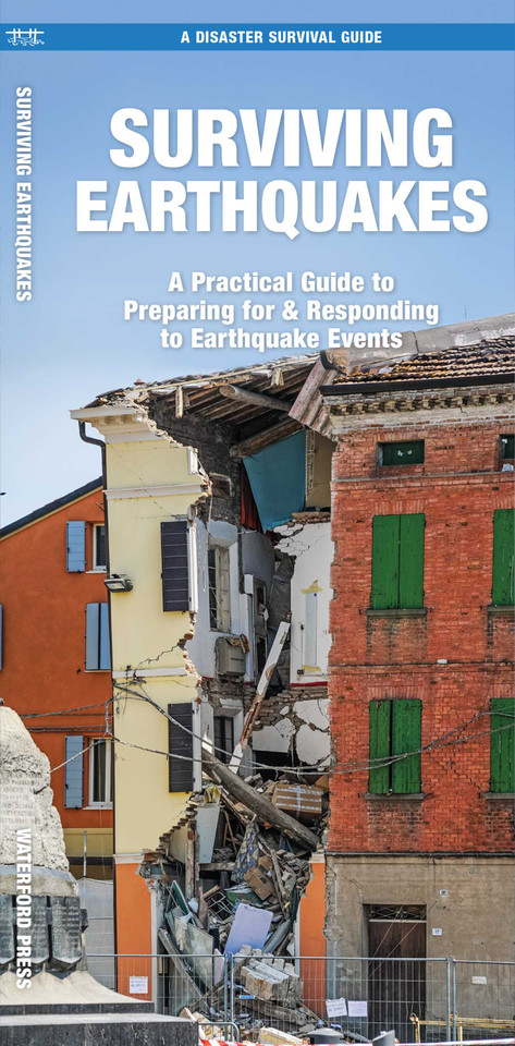 Surviving Earthquakes: What to Do Before, During, and After Disaster Strikes (Disaster Survival Guide) book cover by J.M. Kavanagh