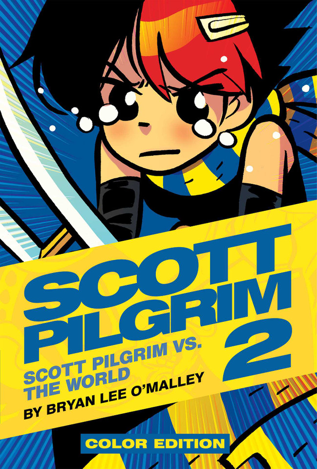Scott Pilgrim Vol. 2: Scott Pilgrim vs. the World (Scott Pilgrim) book cover by Bryan Lee O'Malley