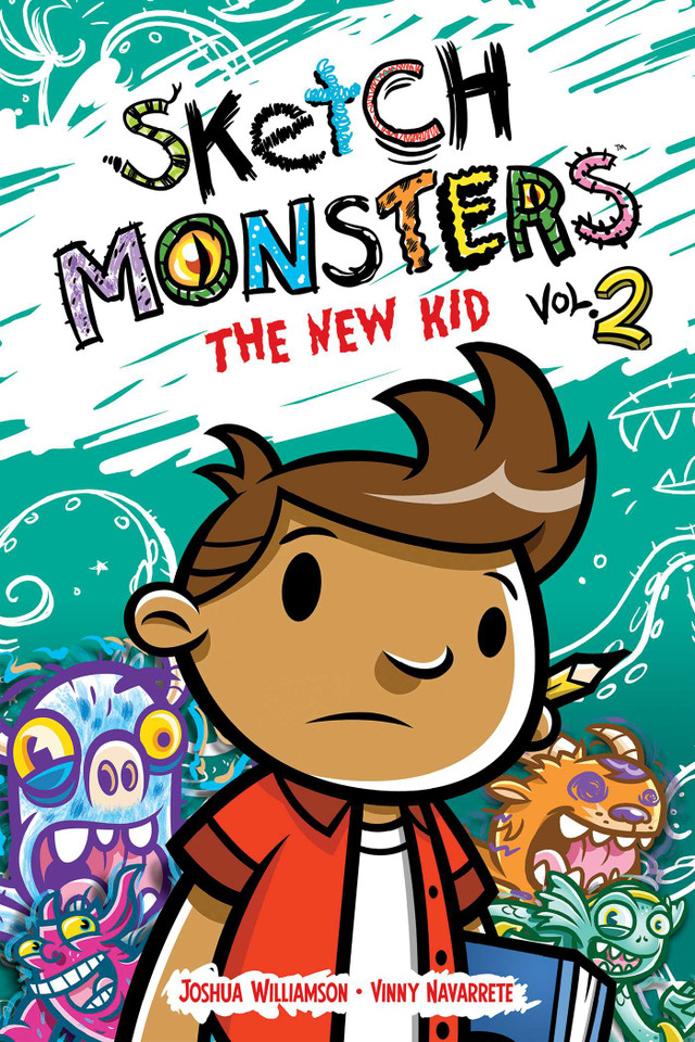Sketch Monsters Vol. 2: The New Kid (Sketch Monsters) book cover by Joshua Williamson