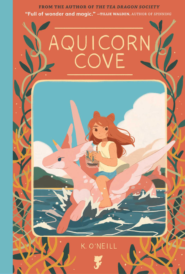 Aquicorn Cove book cover by K. O'Neill