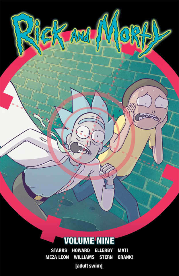 Rick and Morty Vol. 9 (Rick and Morty) book cover by Kyle Starks, Tini Howard