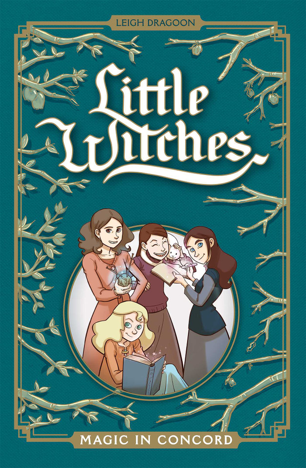 Little Witches: Magic in Concord (Little Witches) book cover by Leigh Dragoon