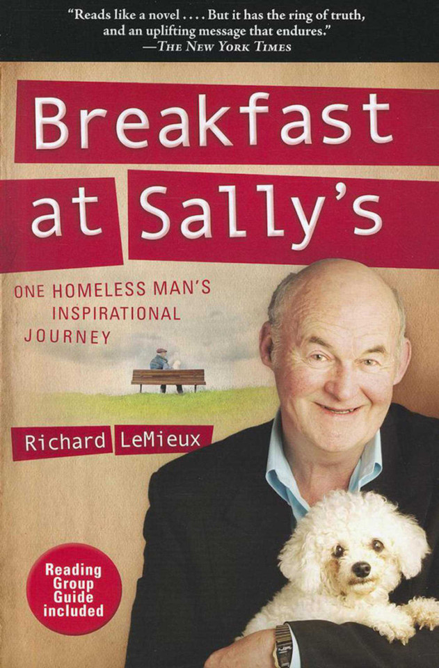 Breakfast at Sally's: One Homeless Man's Inspirational Journey book cover by Richard LeMieux