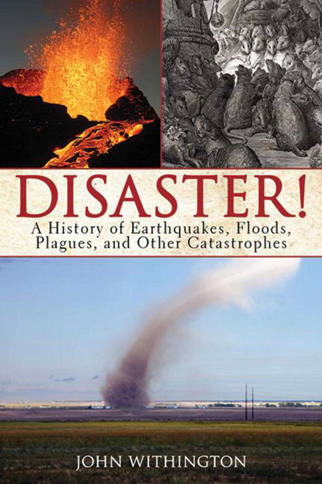 Disaster!: A History of Earthquakes, Floods, Plagues, and Other Catastrophes book cover by John Withington