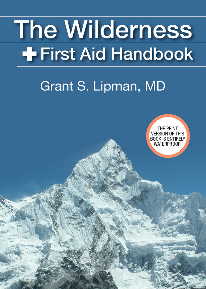 The Wilderness First Aid Handbook book cover by Grant S. Lipman