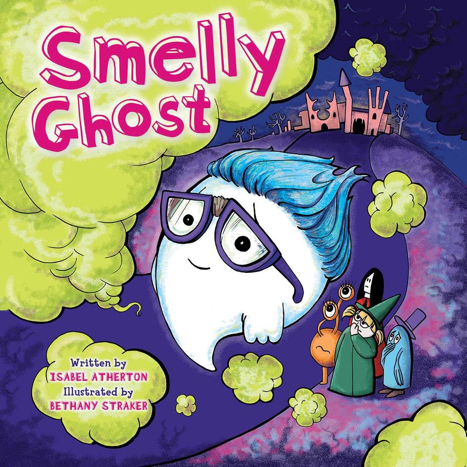 Smelly Ghost book cover by Isabel Atherton