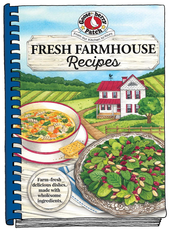 Fresh Farmhouse Recipes (Everyday Cookbook Collection) book cover by Gooseberry Patch