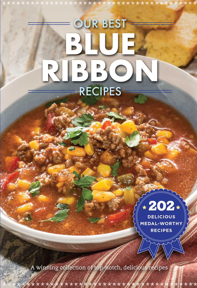 Our Best Blue-Ribbon Recipes (Our Best Recipes) book cover by Gooseberry Patch