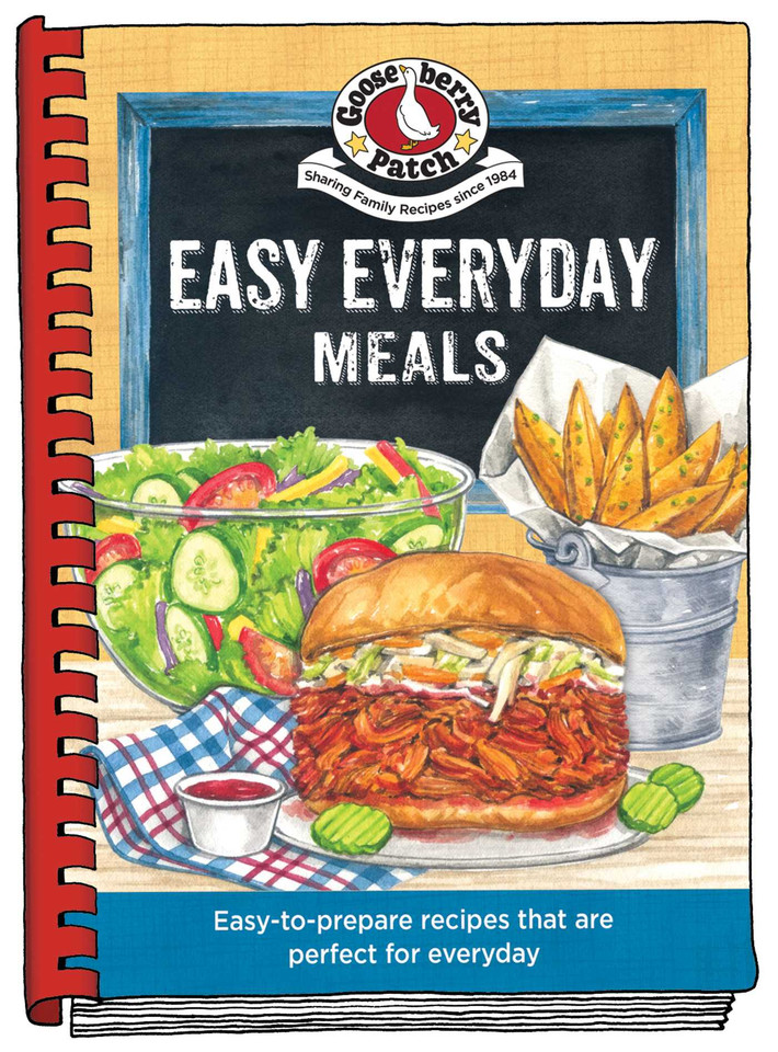 Easy Everyday Meals (Everyday Cookbook Collection) book cover by Gooseberry Patch