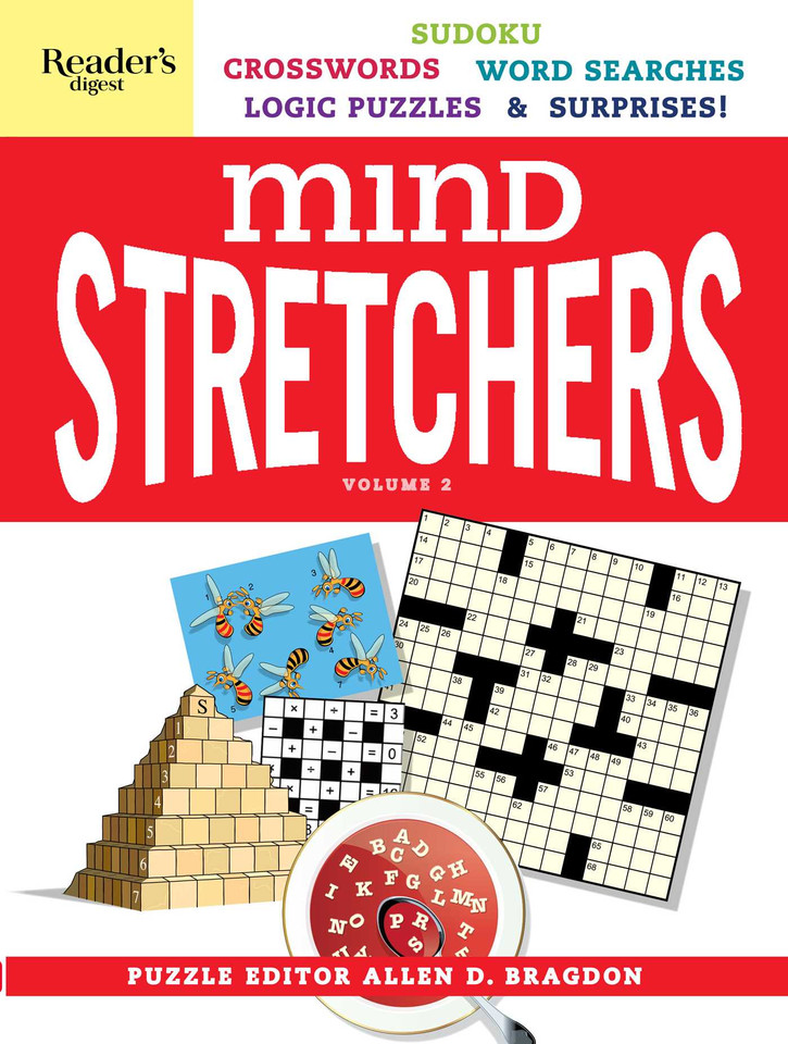 Reader's Digest Mind Stretchers Puzzle Book Vol.2: Number Puzzles, Crosswords, Word Searches, Logic Puzzles & Surprises (Mind Stretcher’s) book cover by 