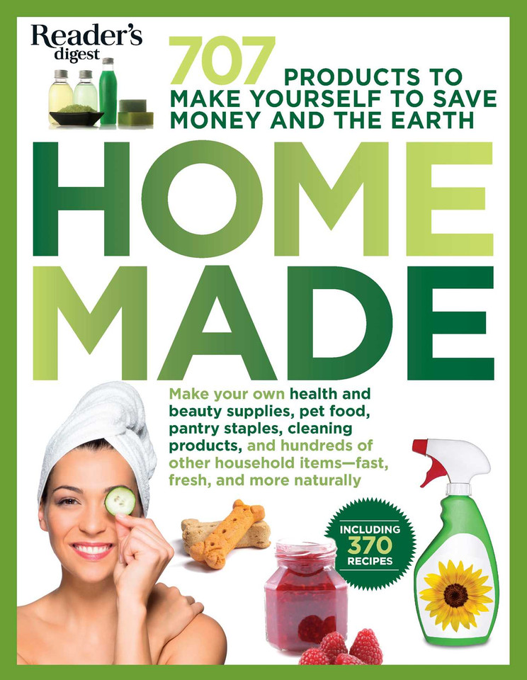Homemade: 707 Products to Make Yourself to Save Money and the Earth (RD Consumer Reference Series) book cover by Editors of Reader's Digest