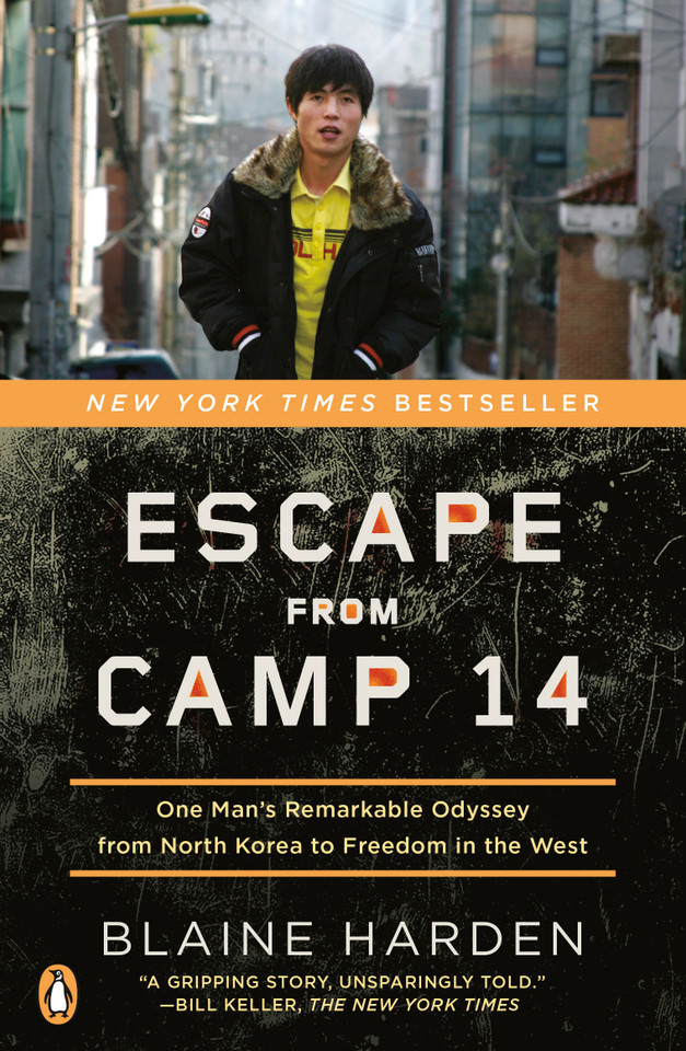 Escape from Camp 14: One Man's Remarkable Odyssey from North Korea to Freedom in the West book cover by Blaine Harden