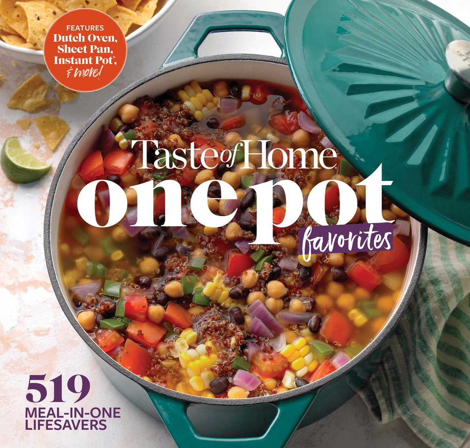 Taste of Home One Pot Favorites: 519 Meal in One Lifesavers (Taste of Home Quick & Easy) book cover by 