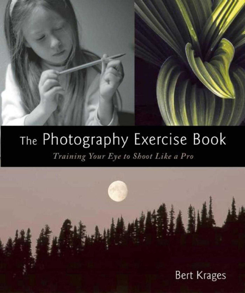 The Photography Exercise Book: Training Your Eye to Shoot Like a Pro (250+ color photographs make it come to life) book cover by Bert Krages