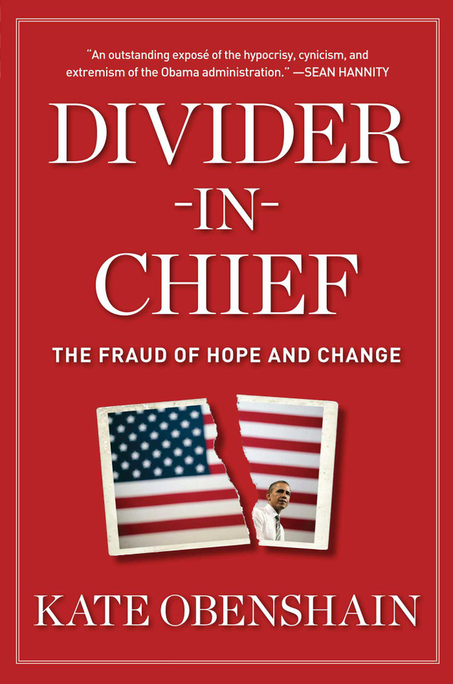 Divider-in-Chief: The Fraud of Hope and Change book cover by Kate Obenshain