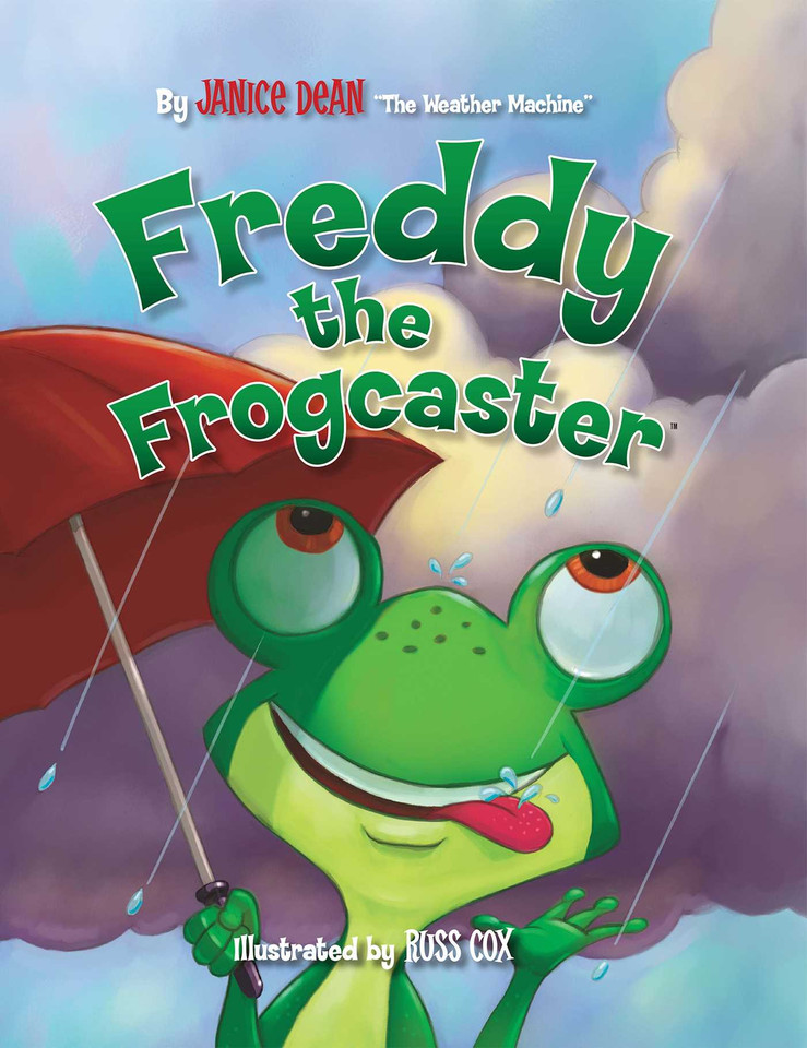 Freddy the Frogcaster (Freddy the Frogcaster) book cover by Janice Dean