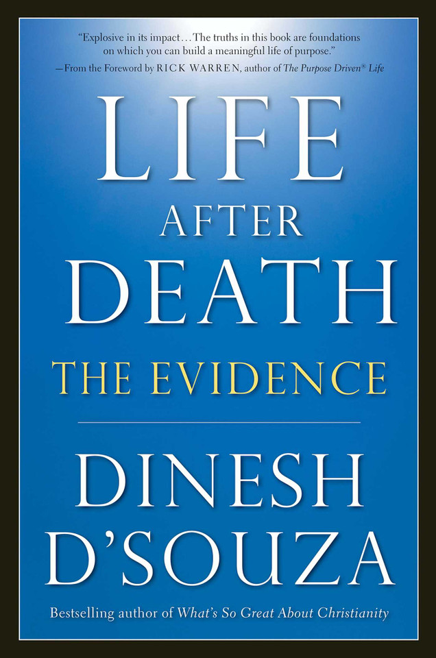 Life After Death: The Evidence book cover by Dinesh D'Souza
