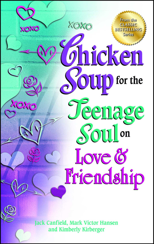 Chicken Soup for the Teenage Soul on Love & Friendship book cover by Jack Canfield, Mark Victor Hansen, Kimberly Kirberger