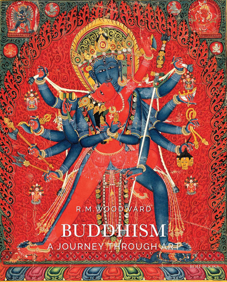 Buddhism: A Journey through Art book cover by Rose M. Woodward