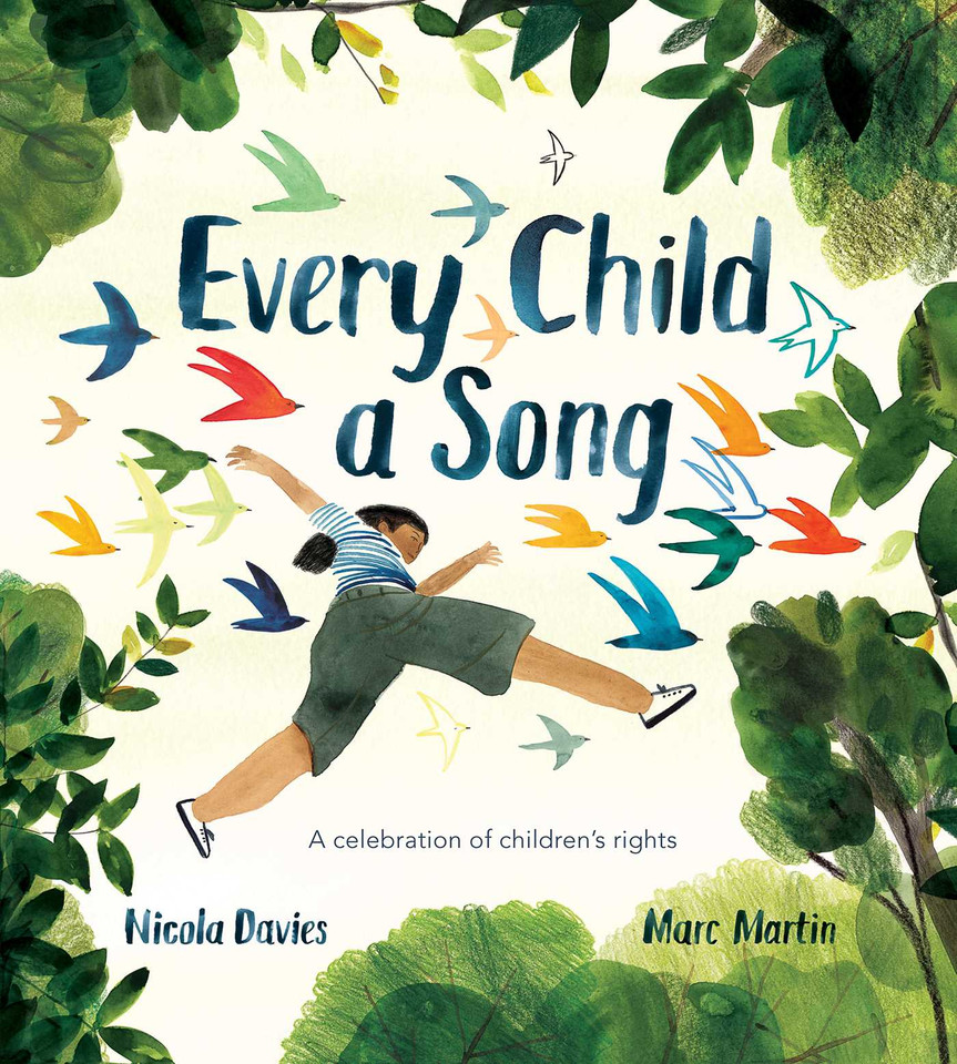 Every Child a Song: A Celebration of Children's Rights book cover by Nicola Davies