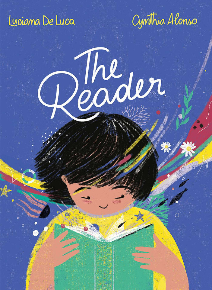The Reader book cover by Luciana De Luca