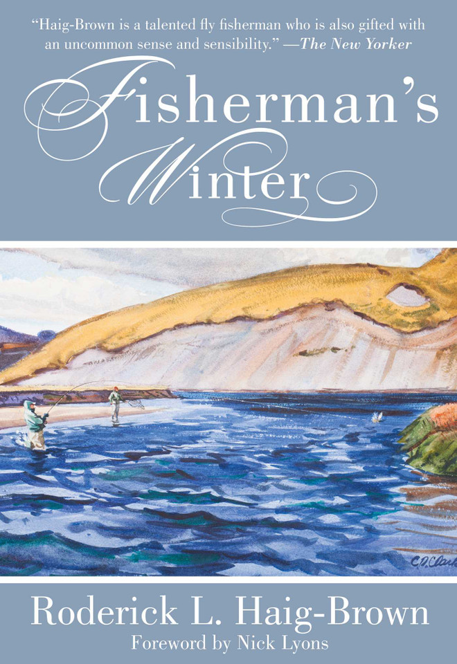Fisherman's Winter book cover by Roderick L. Haig-Brown, Nick Lyons