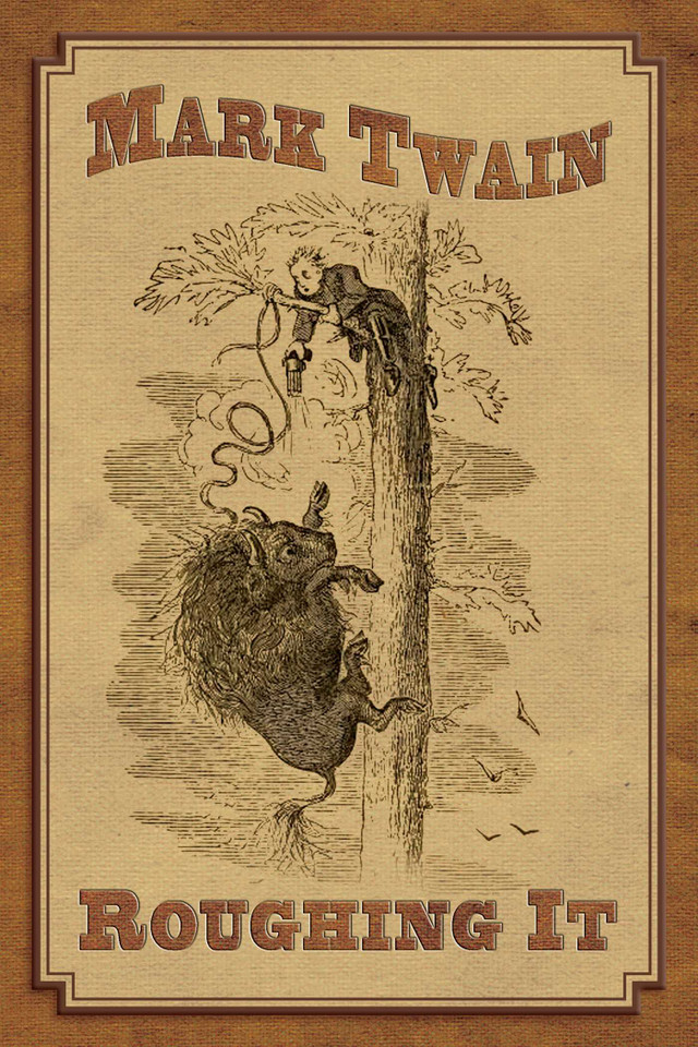 Roughing It book cover by Mark Twain