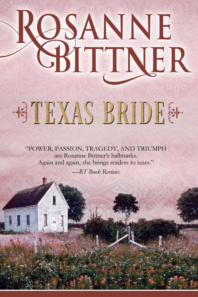 Texas Bride book cover by Rosanne Bittner