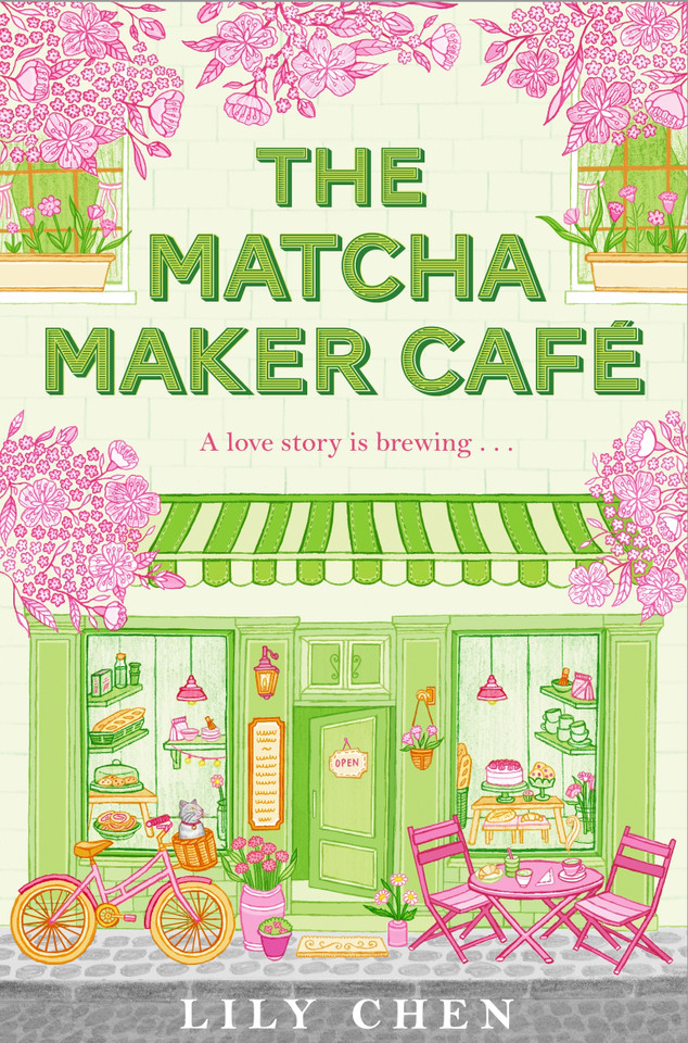 The Matcha Maker Café: The Cosy Small-Town, Opposites Attract Romance book cover by Lily Chen