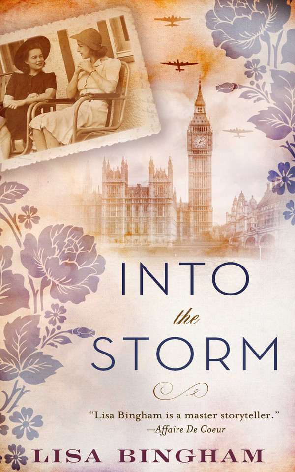 Into the Storm book cover by Lisa Bingham