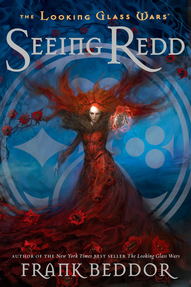 Seeing Redd: The Looking Glass Wars, Book Two (The Looking Glass Wars) book cover by Frank Beddor