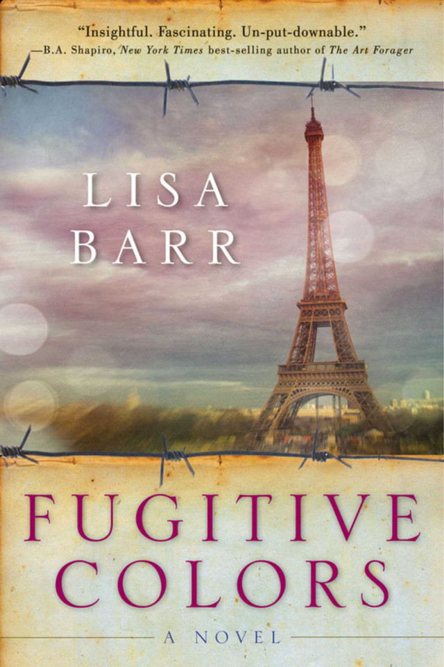 Fugitive Colors: A Novel book cover by Lisa Barr