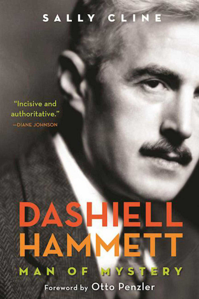 Dashiell Hammett: Man of Mystery book cover by Sally Cline