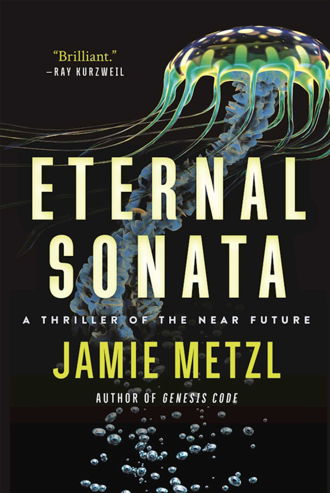 Eternal Sonata: A Thriller of the Near Future book cover by Jamie Metzl