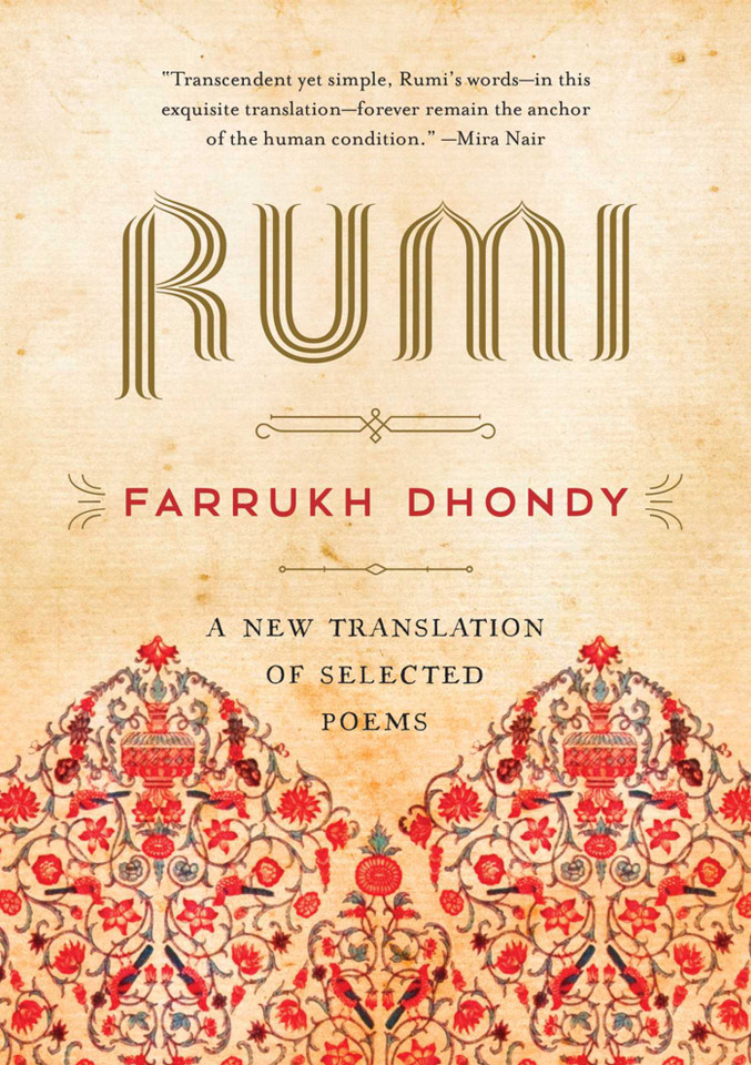 Rumi: A New Translation of Selected Poems book cover by Rumi