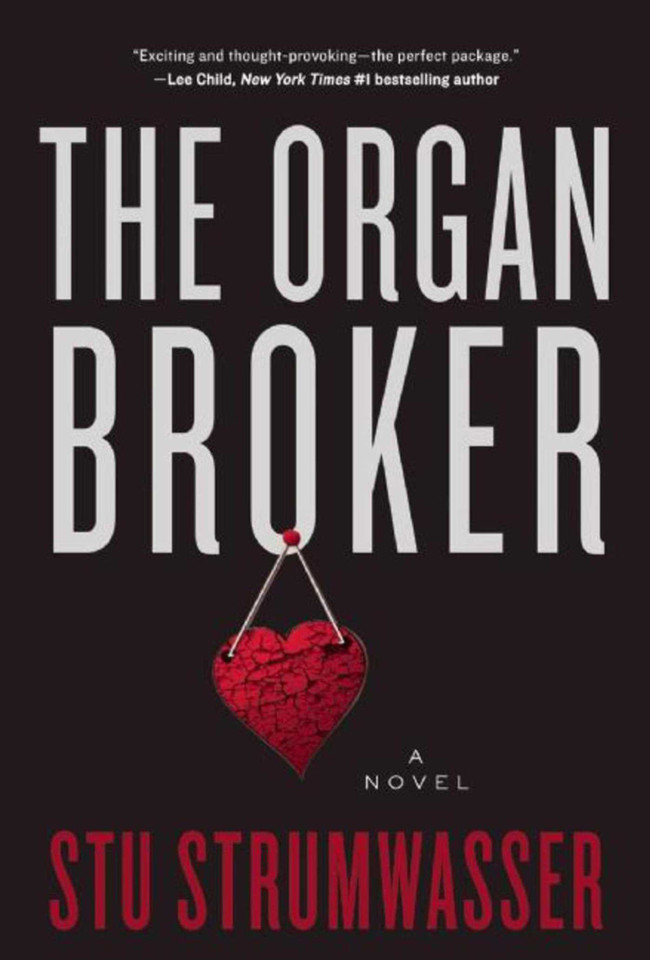 The Organ Broker: A Thriller book cover by Stu Strumwasser