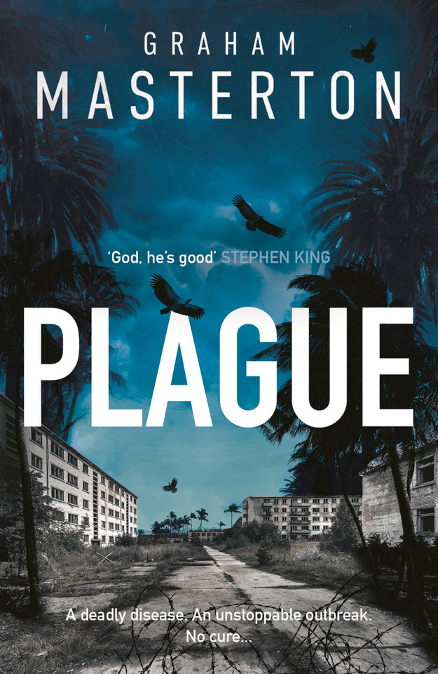 Plague book cover by Graham Masterton