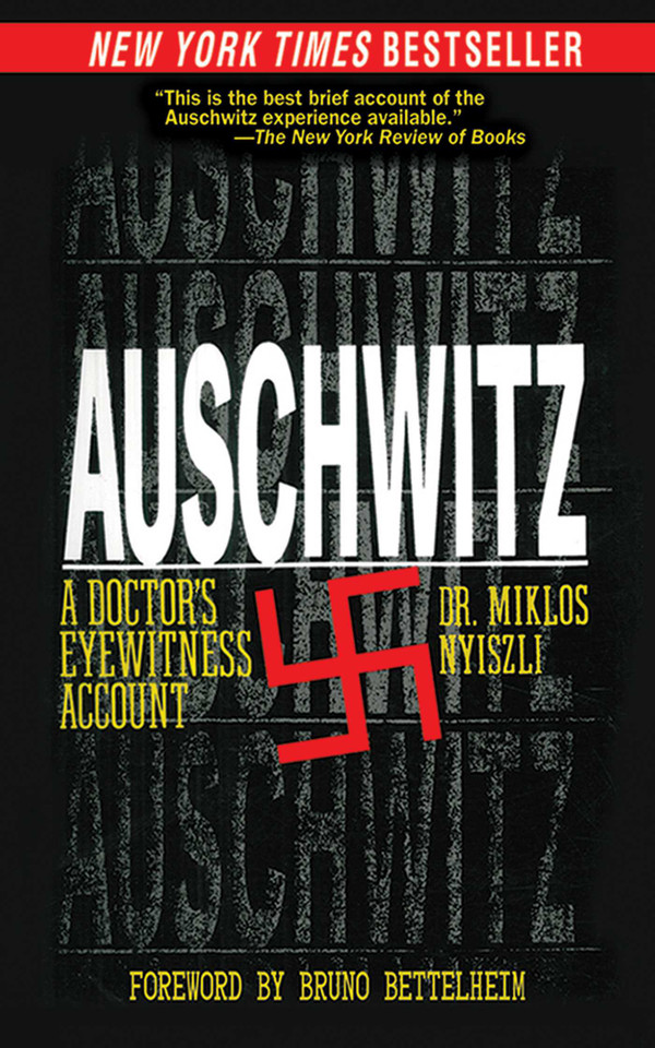 Auschwitz: A Doctor's Eyewitness Account book cover by Miklos Nyiszli