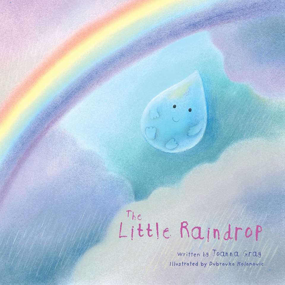 The Little Raindrop book cover by Joanna Gray