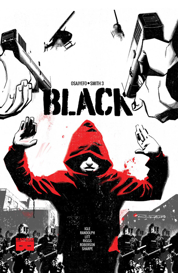 BLACK, Vol 1 (BLACK) book cover by Kwanza Osajyefo