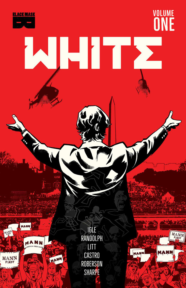 WHITE: Part Two Of The BLACK Saga (BLACK) book cover by Kwanza Osajyefo